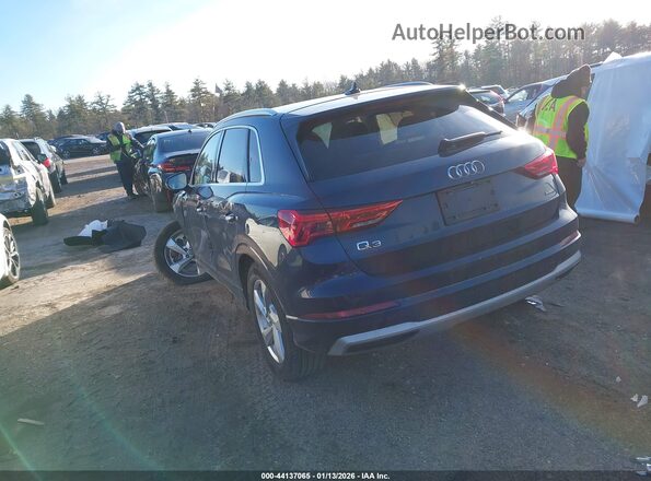 WA1BECF39K1066681 2019 AUDI Q3 Dark Blue Задняя левая четверть