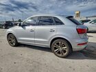 2016 Audi Q3 Premium Plus Серебряный vin: WA1BFCFS1GR018931