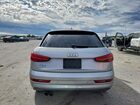 2016 Audi Q3 Premium Plus Серебряный vin: WA1BFCFS1GR018931