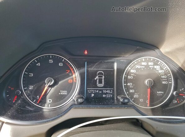 WA1C2AFP7GA088108 2016 AUDI Q5 White Vista del cuadro de instrumentos