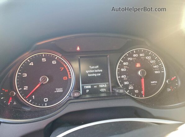 WA1C2AFP7HA096971 2017 AUDI Q5 Black Սարքավորումների վահանակի տեսք