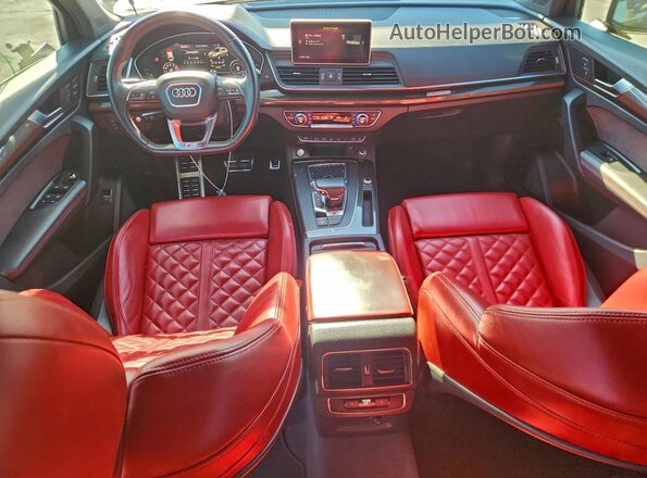 WA1C4AFY6K2089403 2019 AUDI SQ5 Серый Вид панели приборов