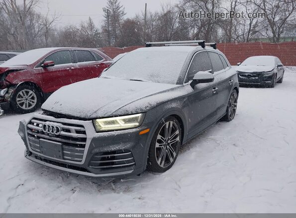WA1C4AFY7J2076917 2018 AUDI SQ5 Gray Przód lewy