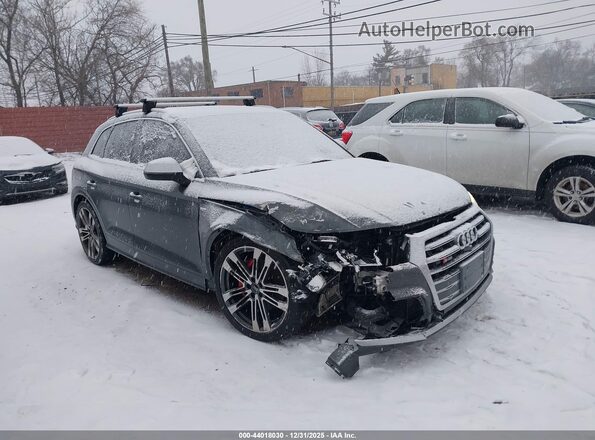 WA1C4AFY7J2076917 2018 AUDI SQ5 Gray Przód prawy