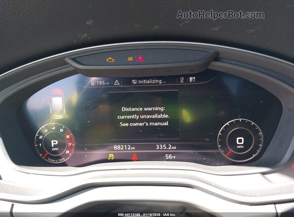WA1C4AFY8K2086888 2019 AUDI SQ5 Черный Вид задних сидений
