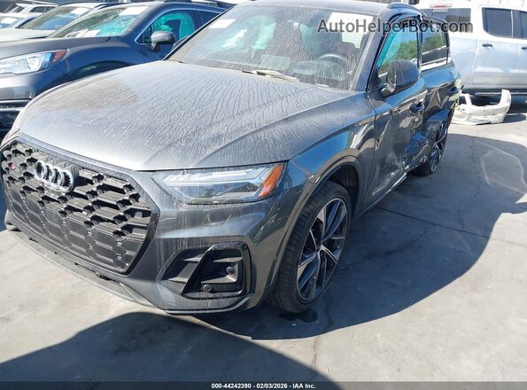 WA1C4AFY9N2023190 2022 AUDI SQ5 Серый Передняя левая четверть