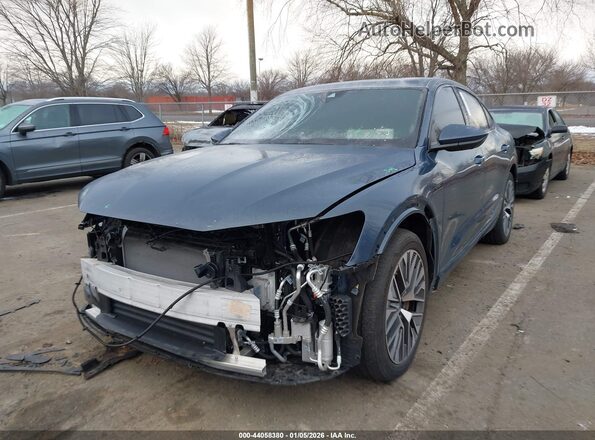 WA1CAAGE7RB039374 2024 AUDI Q8 E-TRON Синий Передняя левая четверть