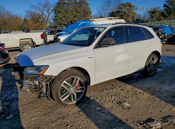 WA1CCAFP0GA120779 2016 AUDI SQ5 White წინა მარცხენა ხედი სამი მეოთხედიდან