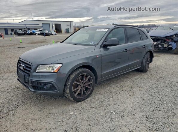 WA1CCAFP3HA045979 2017 AUDI SQ5 Gray წინა მარცხენა ხედი სამი მეოთხედიდან