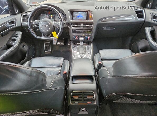 WA1CCAFP5GA071787 2016 AUDI SQ5 Black Widok deski rozdzielczej
