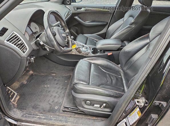 WA1CCAFP5GA071787 2016 AUDI SQ5 Black Widok wnętrza z przodu