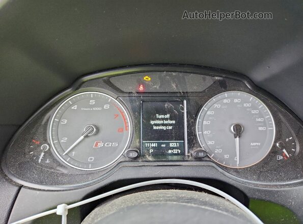 WA1CCAFP5GA071787 2016 AUDI SQ5 Black Widok zestawu wskaźników