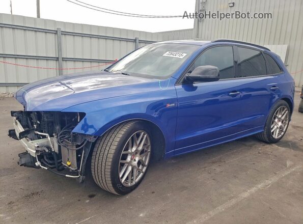WA1CCAFP5HA065375 2017 AUDI SQ5 Blue Front left