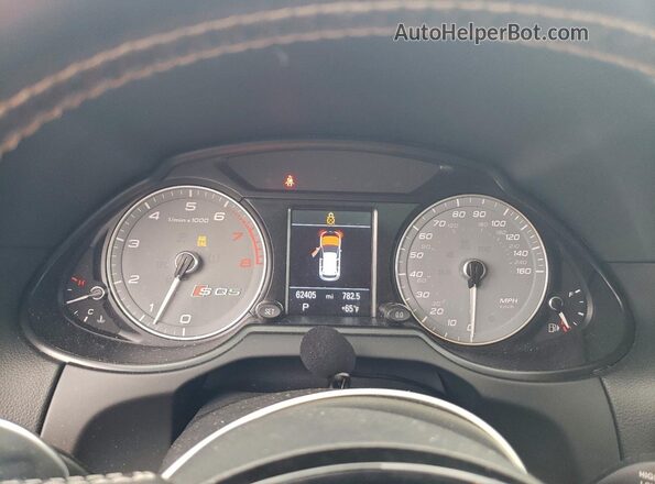WA1CCAFP5HA065375 2017 AUDI SQ5 Blue Instrument cluster view