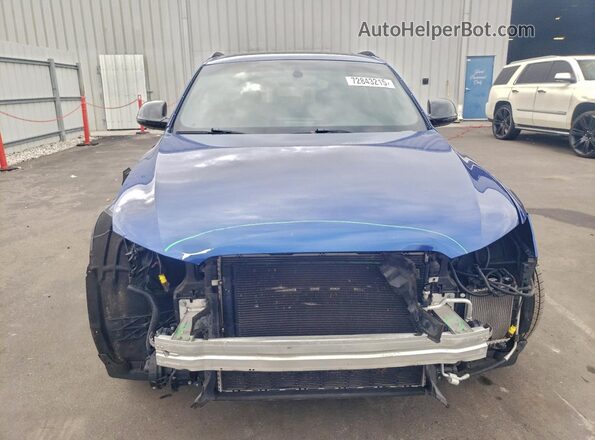 WA1CCAFP5HA065375 2017 AUDI SQ5 Blue Front view