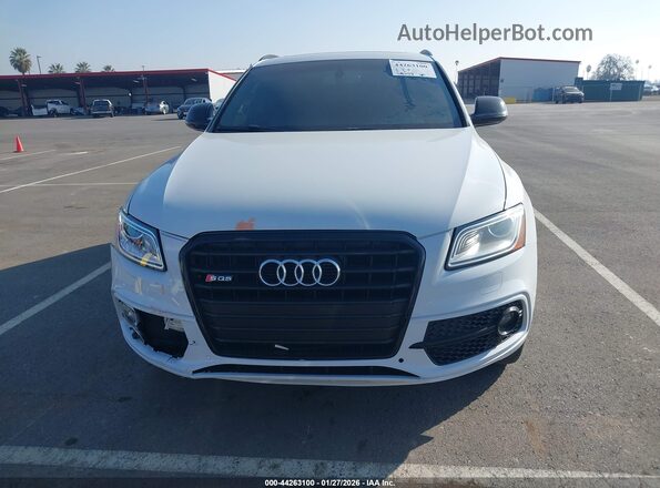 WA1CCAFP7HA082632 2017 AUDI SQ5 White ხელსაწყოთა პანელის ხედი