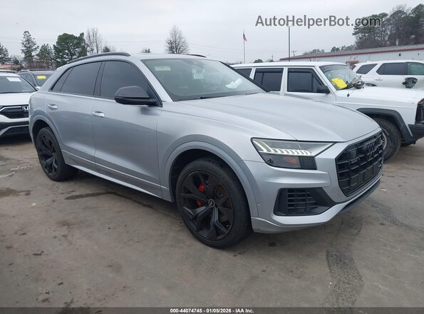 WA1CVAF13KD012475 2019 AUDI Q8 Gray Widok wnętrza z tyłu