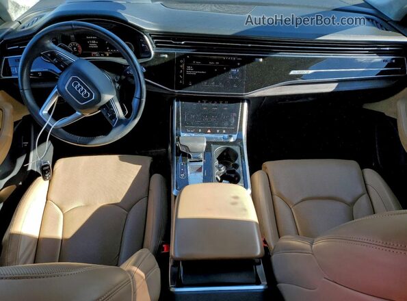 WA1CVAF14KD048191 2019 AUDI Q8 Black Вид панелі приладів