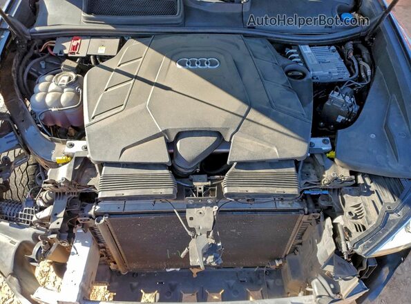 WA1CVAF14KD048191 2019 AUDI Q8 Black Вид підкапотного простору
