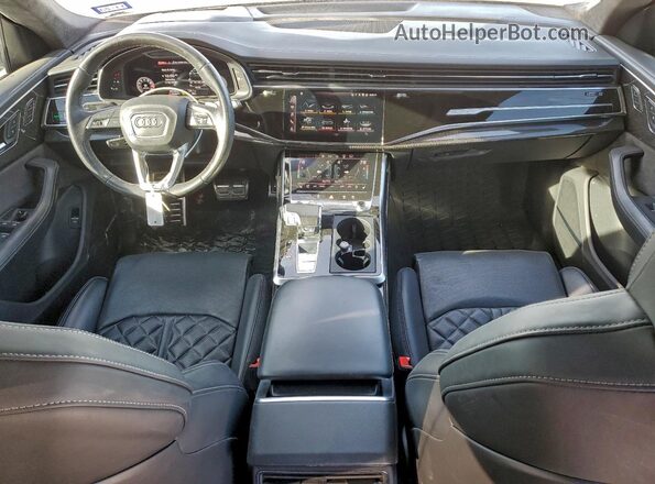 WA1CWBF13MD033283 2021 AUDI SQ8 White Вид панелі приладів