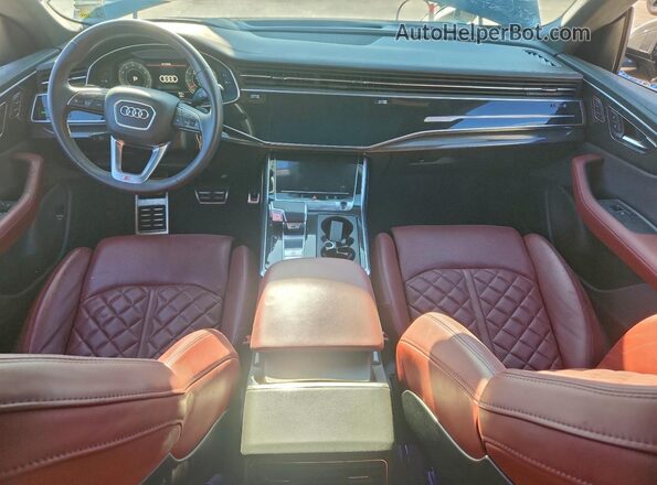 WA1CWBF18PD033297 2023 AUDI SQ8 Black Вид панелі приладів
