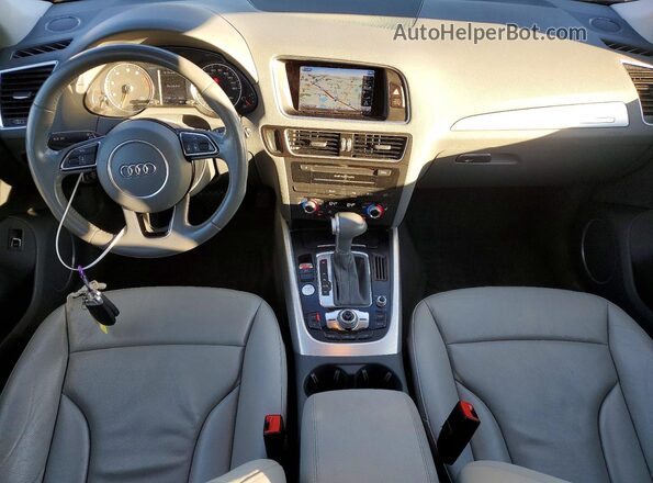 WA1D7AFP4GA083888 2016 AUDI Q5 Black Widok deski rozdzielczej