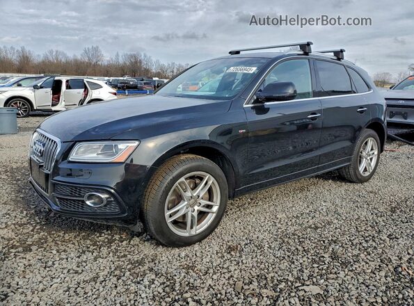 WA1D7AFPXGA117672 2016 AUDI Q5 Black წინა მარცხენა ხედი სამი მეოთხედიდან