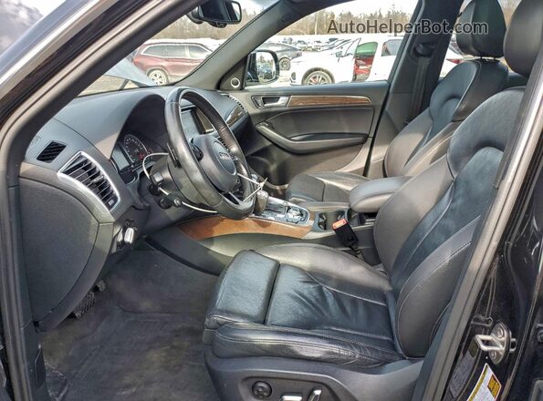WA1D7AFPXGA117672 2016 AUDI Q5 Black წინა სალონის ხედი