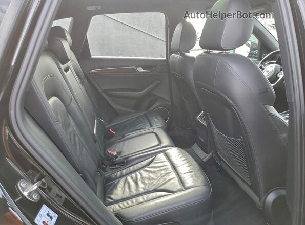 WA1D7AFPXGA117672 2016 AUDI Q5 Black უკანა სალონის ხედი
