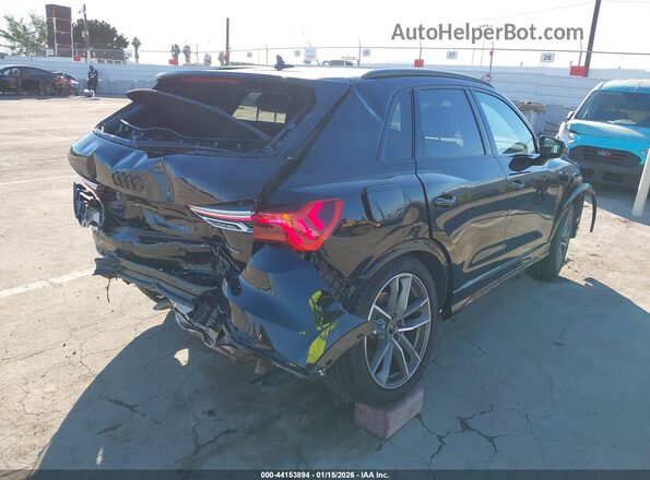 WA1DECF33P1114028 2023 AUDI Q3 Черный Задняя правая четверть