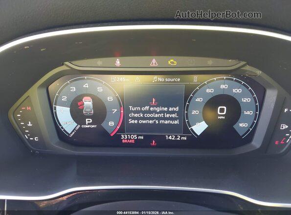WA1DECF33P1114028 2023 AUDI Q3 Черный Вид задних сидений