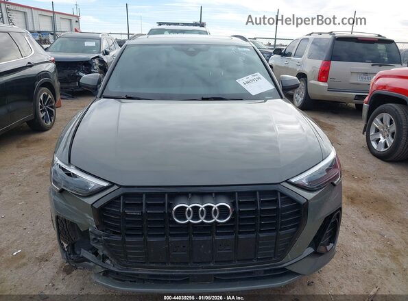 WA1DECF35M1052434 2021 AUDI Q3 Gray Widok zestawu wskaźników