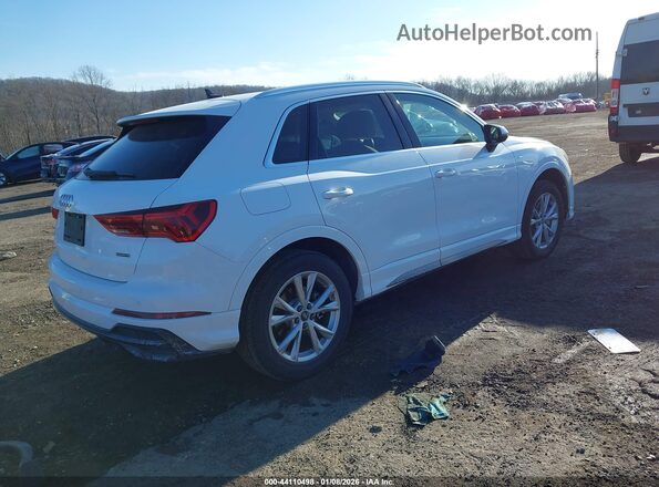 WA1DECF35M1130081 2021 AUDI Q3 Белый Задняя правая четверть