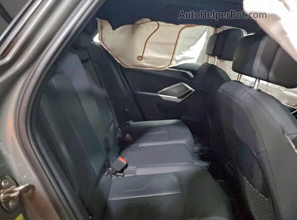WA1DECF3XK1085152 2019 AUDI Q3 Gray Rear interior view