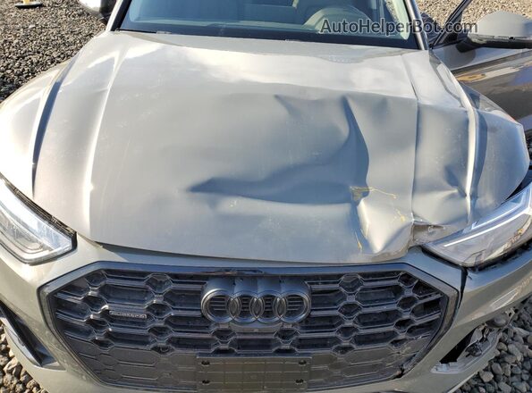WA1EAAFY5P2066672 2023 AUDI Q5 Green Vista del compartimento del motor