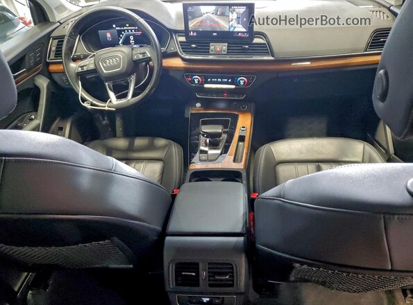 WA1EAAFY7P2042597 2023 AUDI Q5 Black Вид панелі приладів