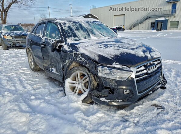 WA1ECCFS4JR032397 2018 AUDI Q3 Black Front right