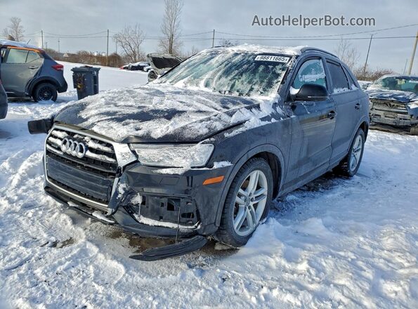 WA1ECCFS4JR032397 2018 AUDI Q3 Black Front left