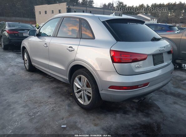 WA1ECCFS5JR024759 2018 AUDI Q3 Silver Задня ліва чверть