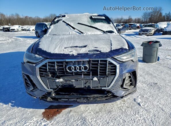 WA1EECF31M1044089 2021 AUDI Q3 Синий Вид спереди