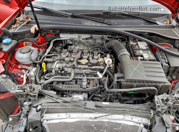 WA1EECF31R1024268 2024 AUDI Q3 Красный Вид подкапотного пространства