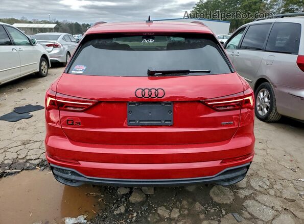 WA1EECF31R1024268 2024 AUDI Q3 Красный Вид сзади
