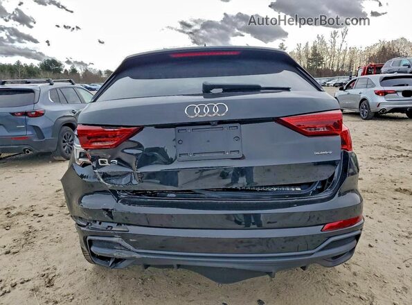 WA1EECF32P1082886 2023 AUDI Q3 Black Widok z tyłu