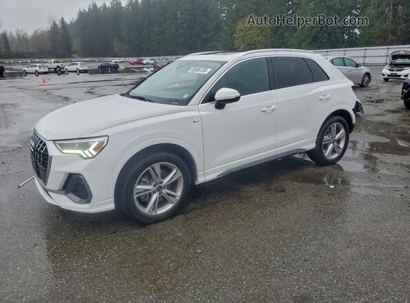 WA1EECF33N1032074 2022 AUDI Q3 Белый Передняя левая четверть