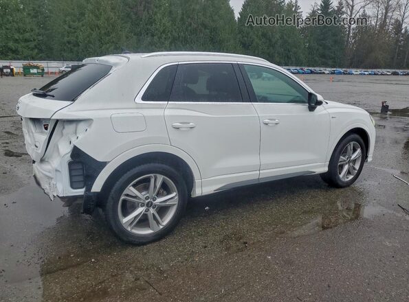 WA1EECF33N1032074 2022 AUDI Q3 Белый Задняя правая четверть