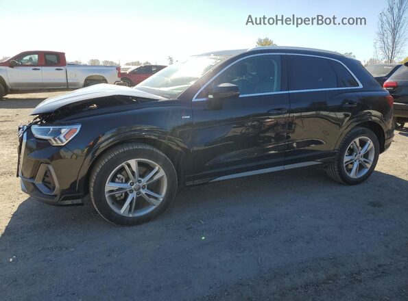WA1EECF36K1068949 2019 AUDI Q3 Черный Передняя левая четверть
