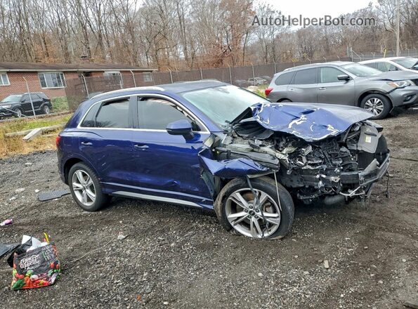 WA1EECF36M1017230 2021 AUDI Q3 Blue Przód prawy