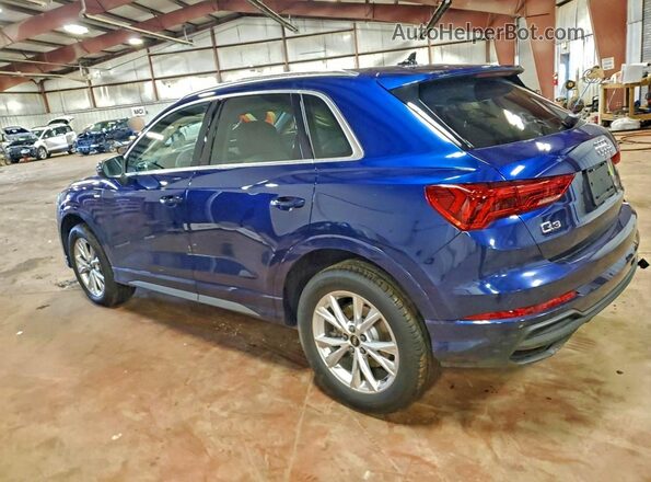 WA1EECF36S1079532 2025 AUDI Q3 Blue Trasero izquierdo