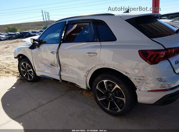 WA1EECF37S1108522 2025 AUDI Q3 White უკანა სალონის ხედი