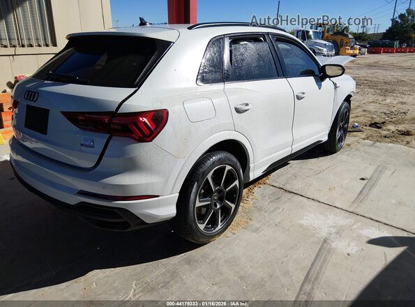 WA1EECF37S1108522 2025 AUDI Q3 White უკანა მარჯვენა